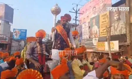 Maharashtra Kesari Sikandar Sheikh procession Kolhapur
