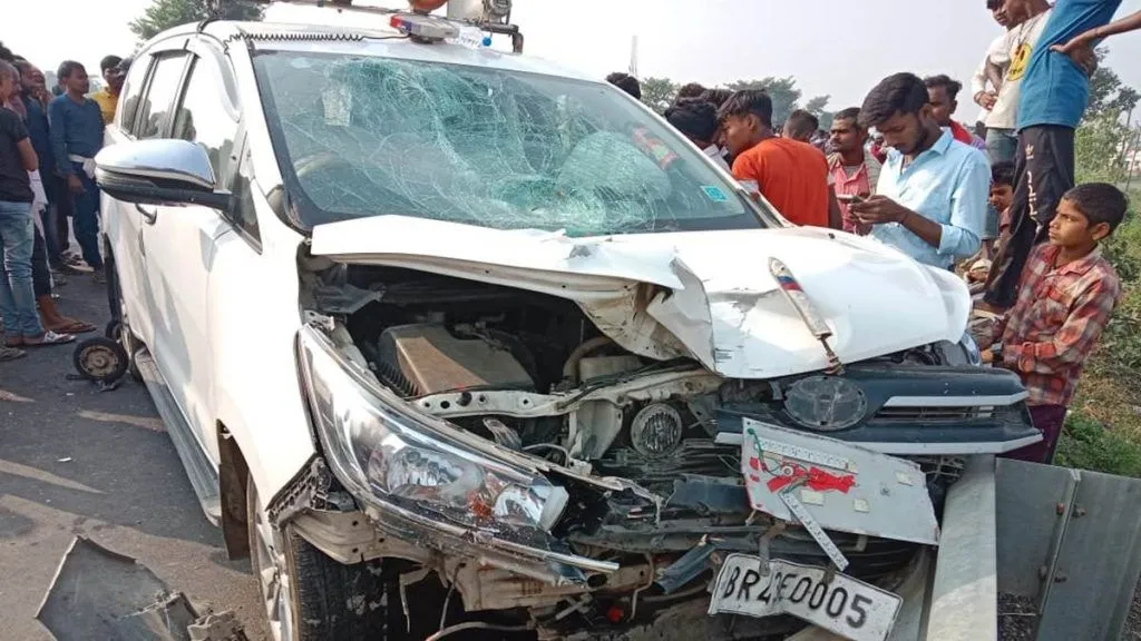 Collector's car crushed 5 people in Bihar