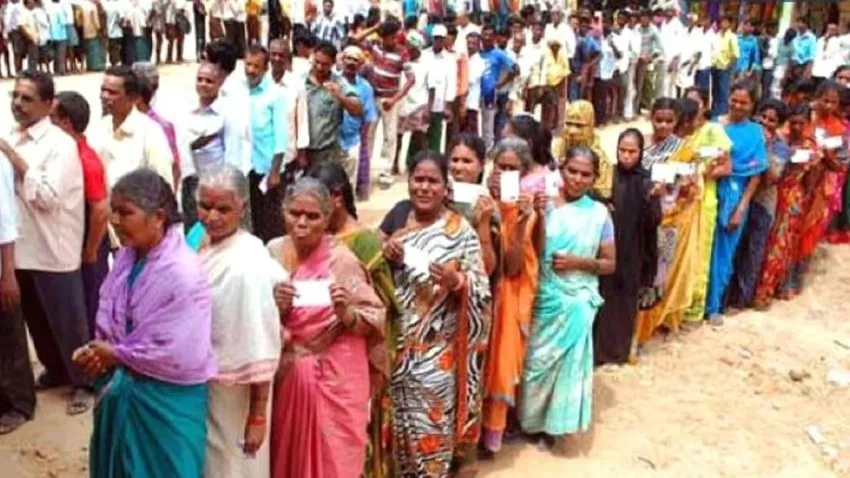 63.94 percent polling till 5 pm in Telangana