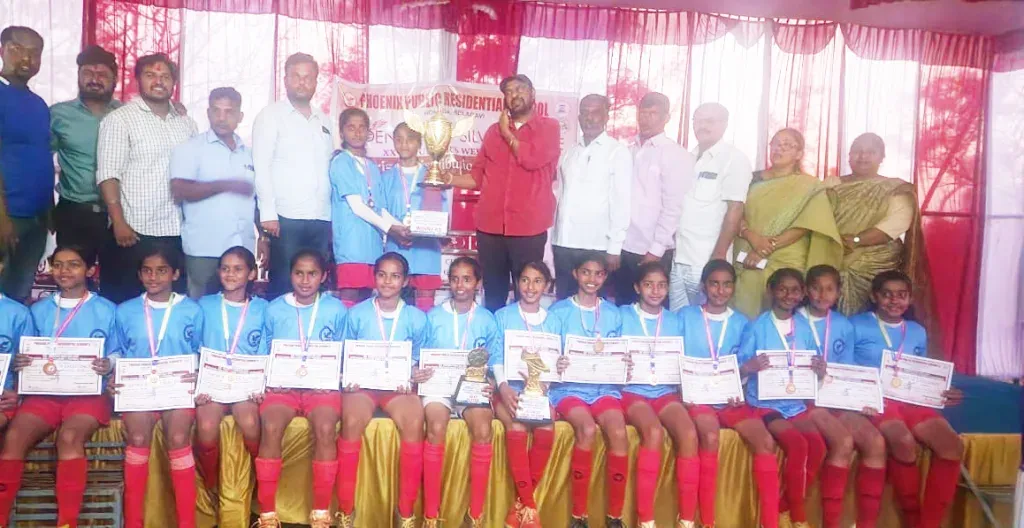 Phoenix Football Cup to St Xavier's School