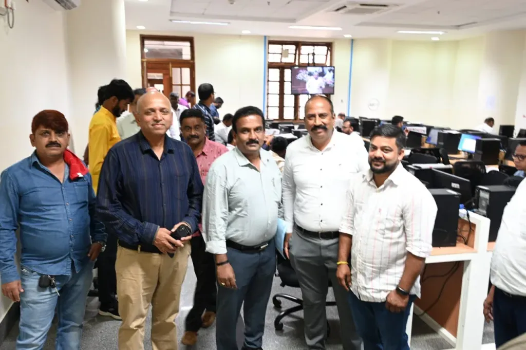 Hemant Nimbalkar's visit to the media centre