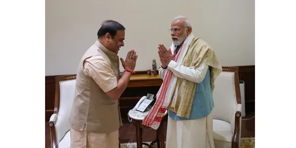 Assam Chief Minister met Modi