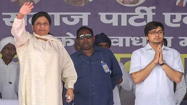 Nephew Akash Anand succeeded Mayawati