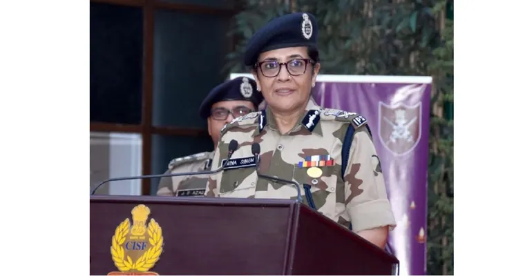 Neena Singh is the first woman chief of CISF