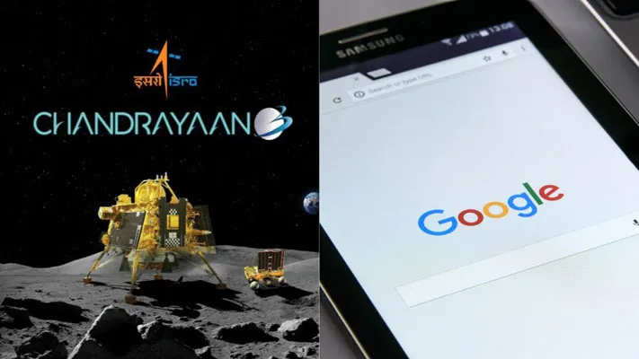 Most searches on Google for Chandrayaan-3 this year