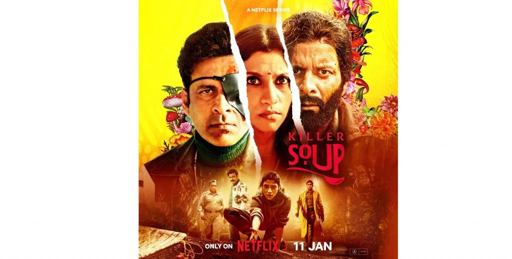 Manoj and Konkona in 'Killer Soup'