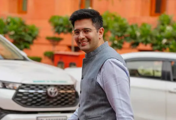 On behalf of AAP, Raghav Chadha is the party leader in the Rajya Sabha