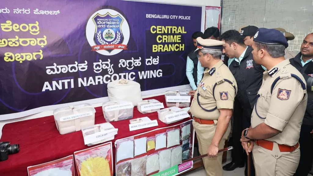 Drugs worth 21 crore seized in Bangalore
