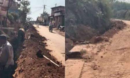 Roads in Dhamani Valley are dangerous as mobile companies dig for cables