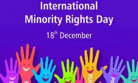 Minority Rights Day will be celebrated on Monday