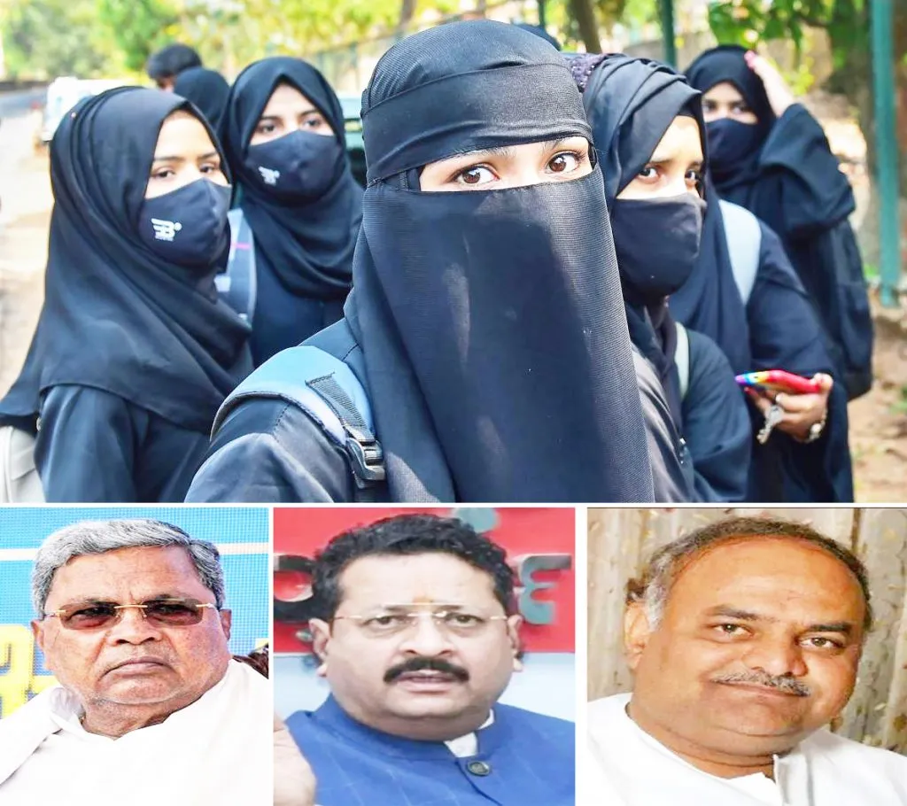 Headache: Hijab for Congress and Swakia for BJP