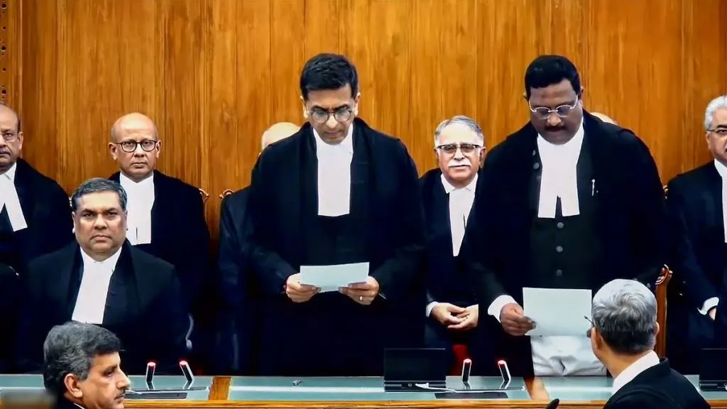 Supreme Court Judge Prasanna B. Varale sworn