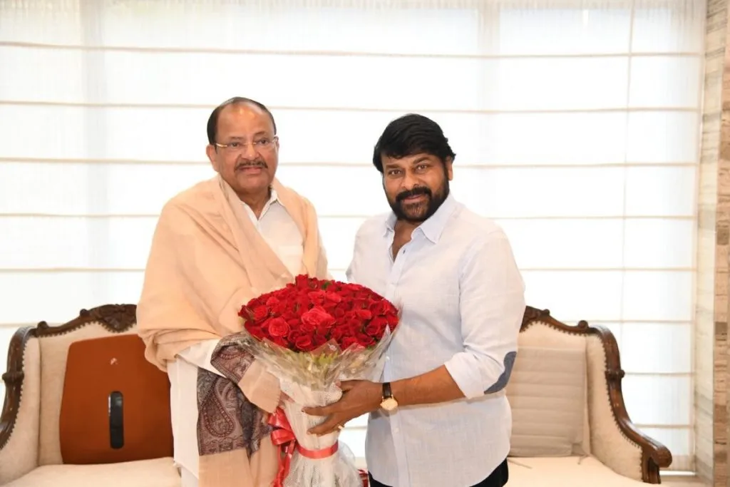 M. Venkaiah Naidu, Chiranjeevi Padma Vibhushan