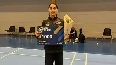 Sihag winner of the Sweden Badminton Championships