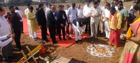 inaugurated of new power station work at Azad Nagar, Belgaum by MLA Asif Sait