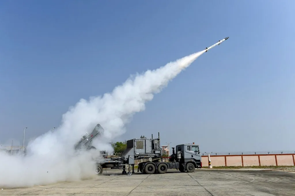 Successful testing of advanced version of 'Akash'