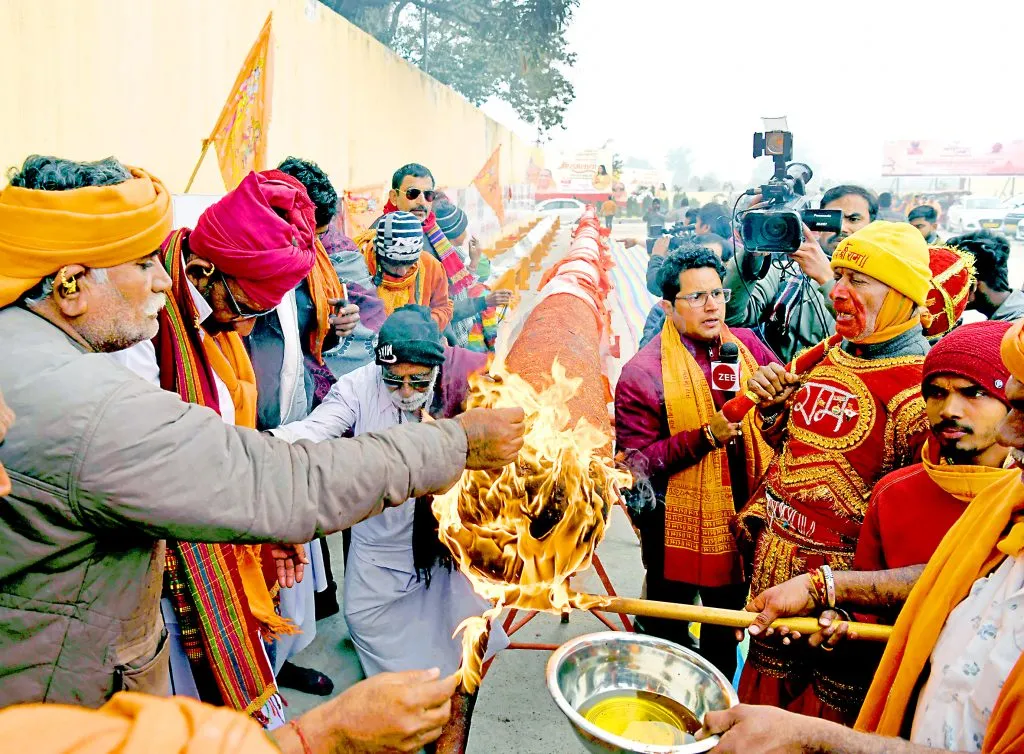 Commencement of pre-prana pratishtha rituals in Ram Mandir