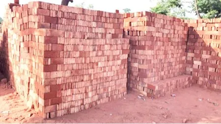 Brick manufacturers worried due to cloudy weather