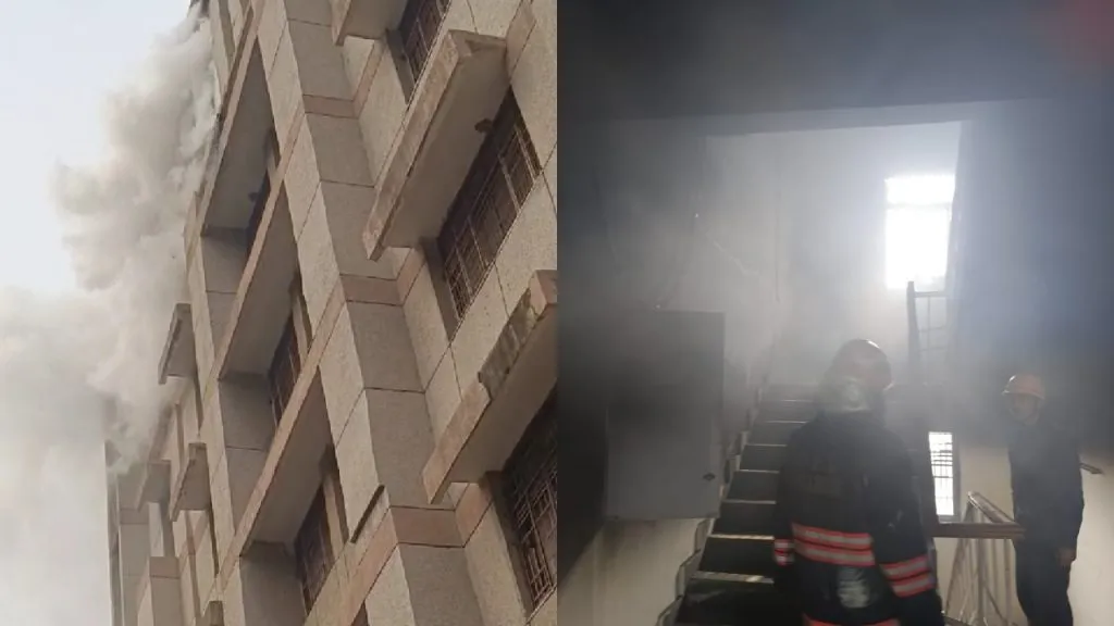 Fire on sixth floor of DRDO building