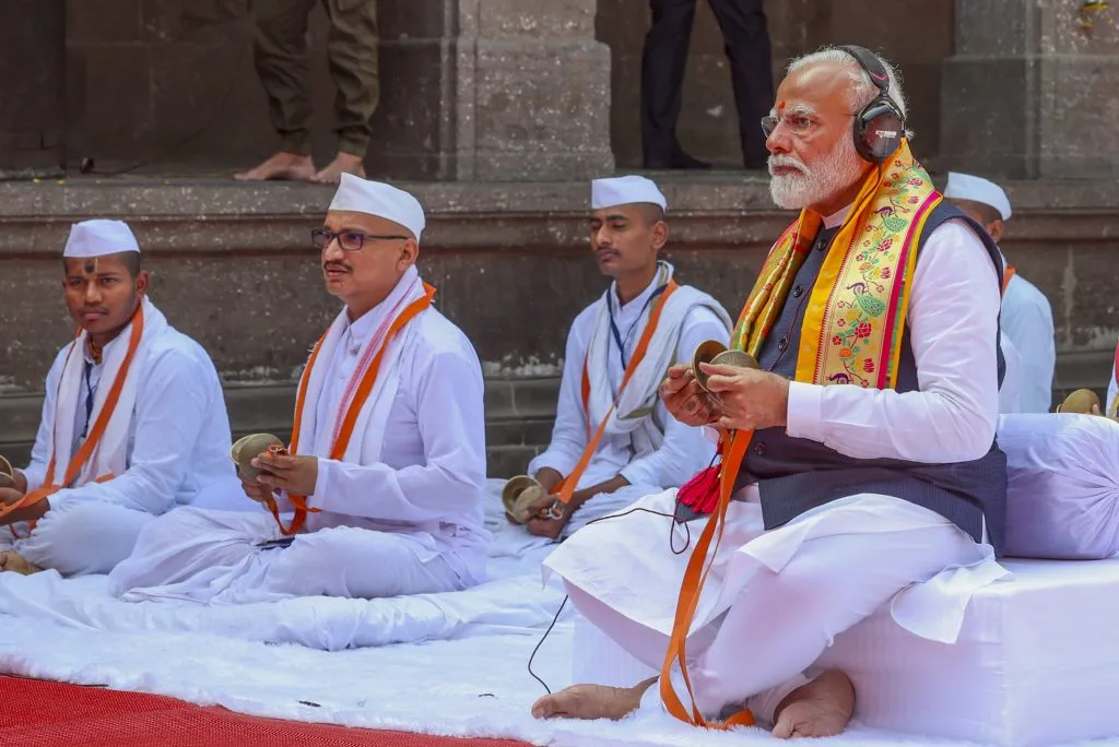 Commencement of rituals of Prime Minister Modi