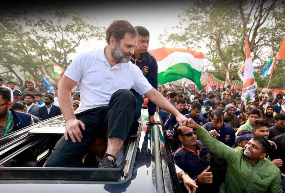 Rahul Gandhi's Justice Yatra Resumed from Bengal