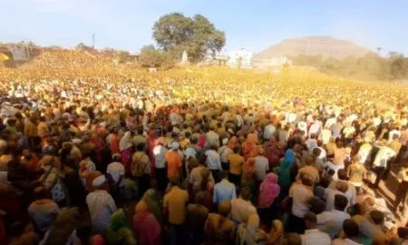 About six lakh devotees attend the Palangari Yatra