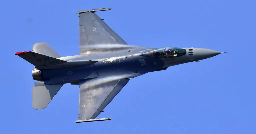 US F-16 fighter jet crashed in South Korea