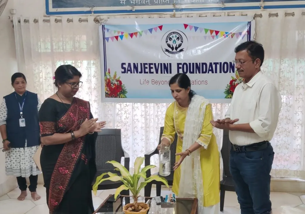 Anniversary of 'Aadhaar' for the elderly of Sanjeevini