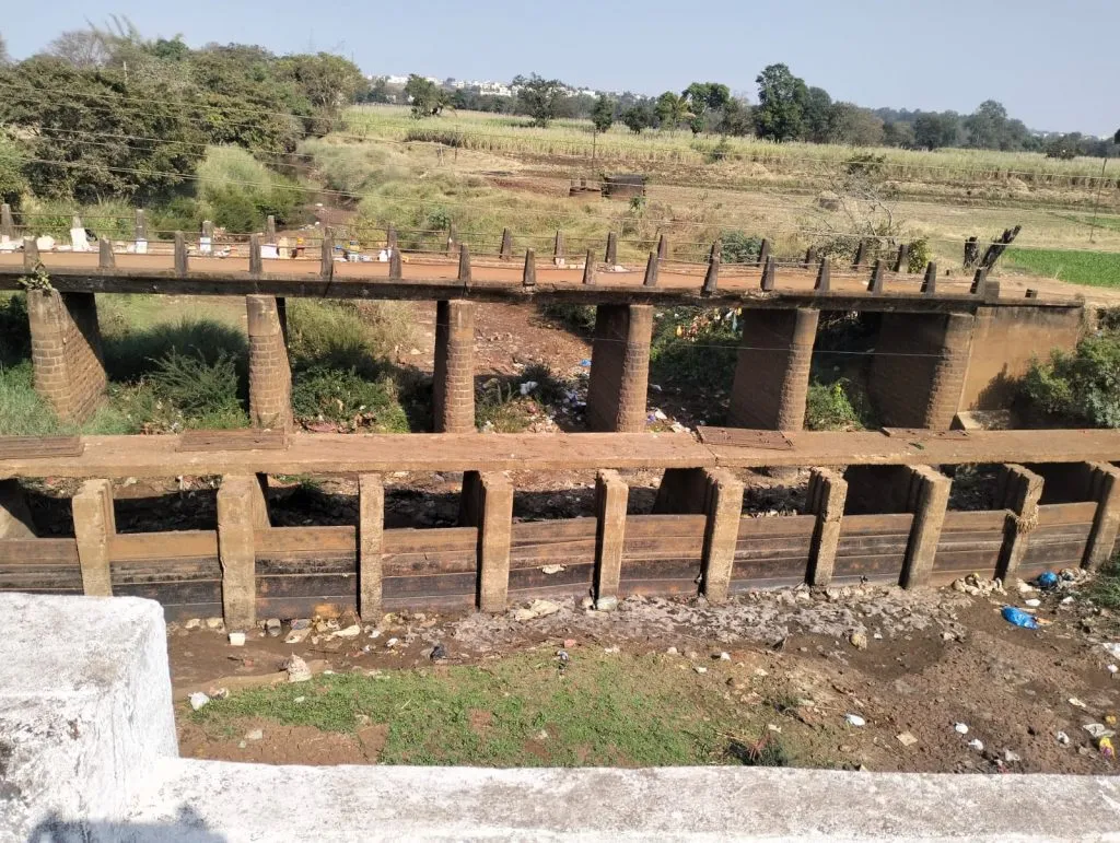 At the bottom of Markandeya...concern for the farmers!