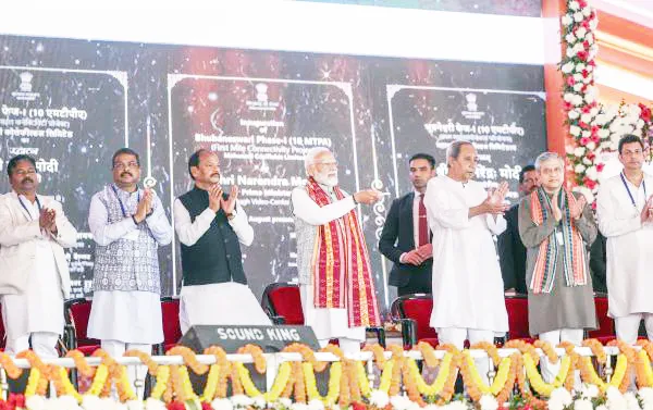Inauguration of projects by Prime Minister Modi