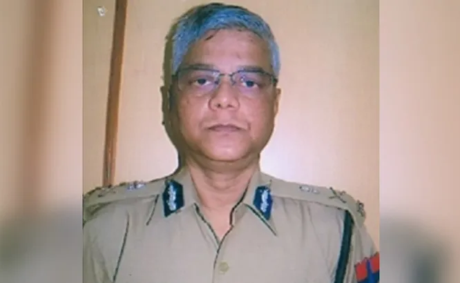 Utkal Sahu as Director General of Rajasthan Police