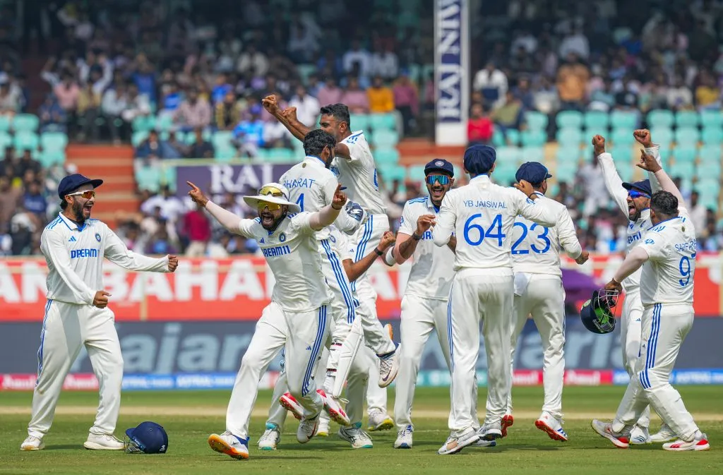 Team India tied the series by winning the second Test