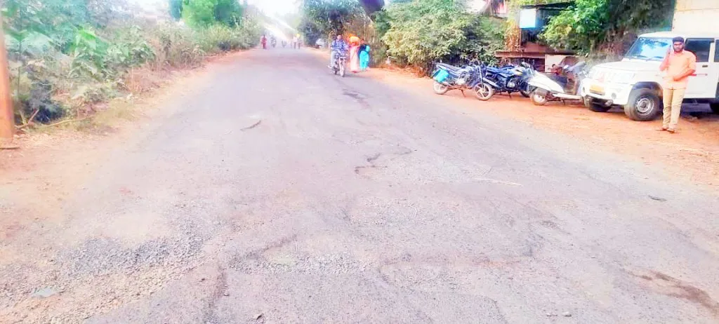 When is the time for asphalting of Waghwade-Machhe road?