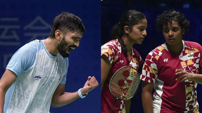 Srikanth, Rajawat, George, Trisa-Gayatri in quarterfinals