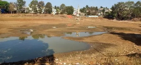 Revitalization of dry lakes in the district