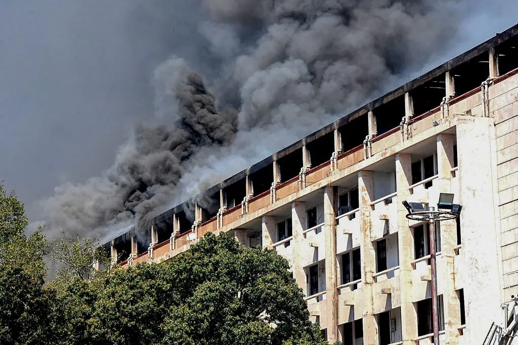 Fire at Madhya Pradesh Secretariat