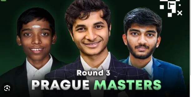 Prague Masters Chess: Indian Trio Draws