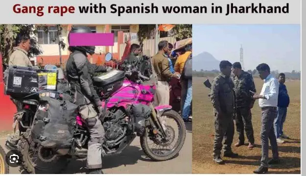 Spanish tourist woman raped in Jharkhand