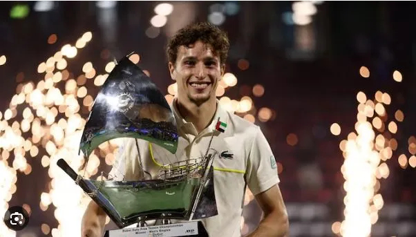Humbert winner of the Dubai Tennis Championships