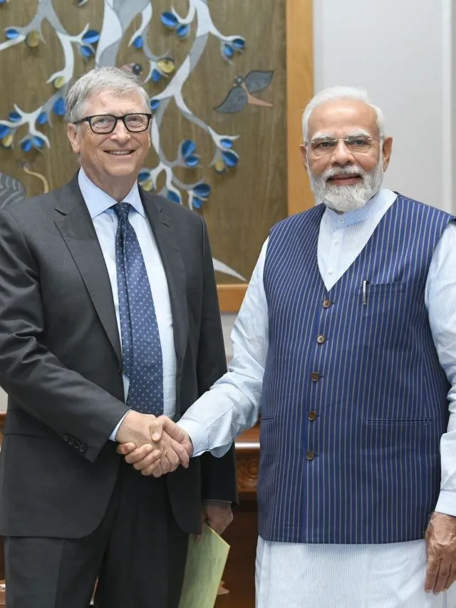 पंतप्रधान मोदी यांनी साधला बिल गेट्स यांच्याशी संवाद : त्यांच्या चर्चेतील महत्त्वाचे मुद्दे(Prime Minister Narendra Modi interacted with Bill Gates