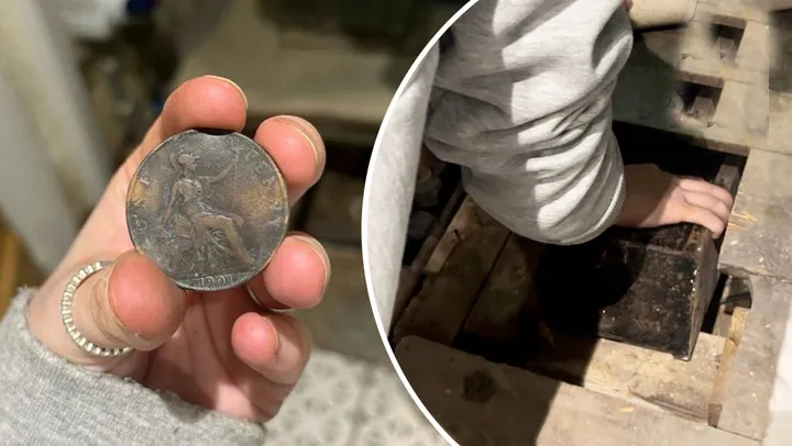 Strange things found under 130-year-old house