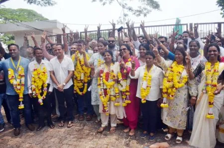 Monserrats dominated the Talgaon Panchayat