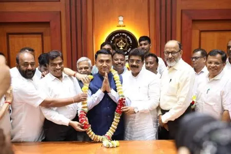 Best wishes showered on Chief Minister Pramod Sawant