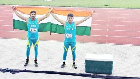 Deepanshu wins gold in javelin