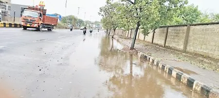 Heavy rain in Machhe-Piranwadi area including western part