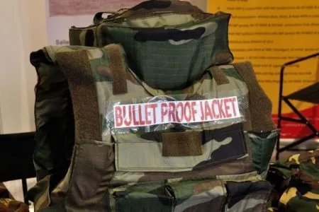 Lightweight bulletproof jacket made by DRDO