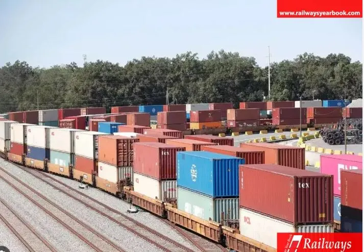 Rail freight increased by 5 percent