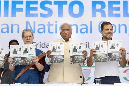 Lok Sabha Election 2024: Congress manifesto released