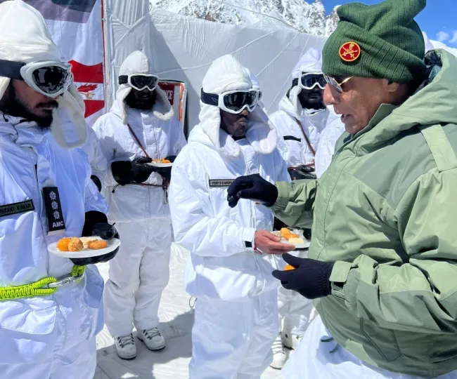 Siachen is the capital of bravery and prowess of India!
