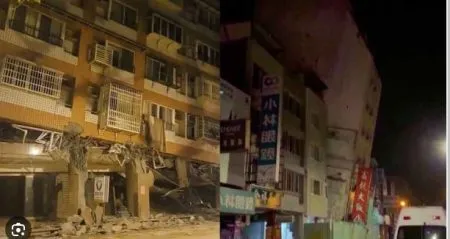 6.3 magnitude earthquake hits Taiwan